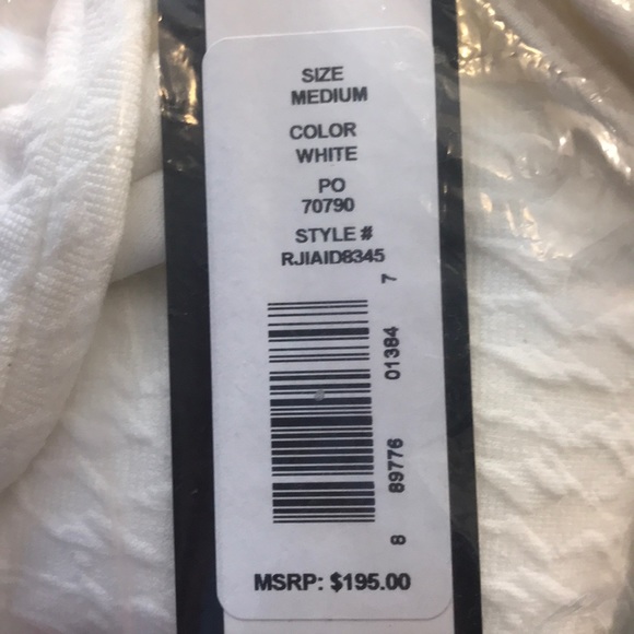 Romeo Juliet Couture Dress Medium White Sleeveless Cocktail Casual Wedding - Picture 11 of 12